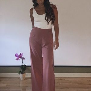 NWT- LuLu's Trousers w/ Side Slits